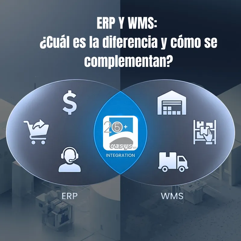 ERP vs. WMS: ¿Cuál es la diferencia y cómo se complementan?