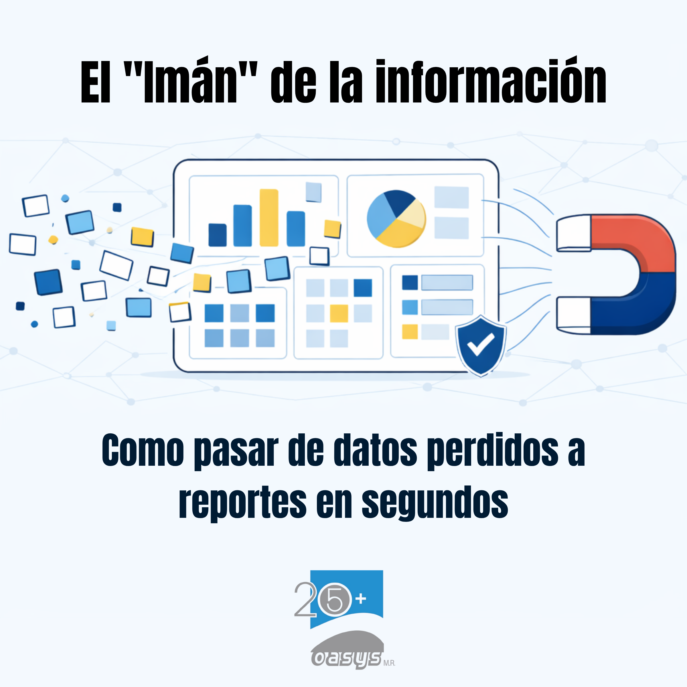 The Information Magnet: From Lost Data to Reports in Seconds