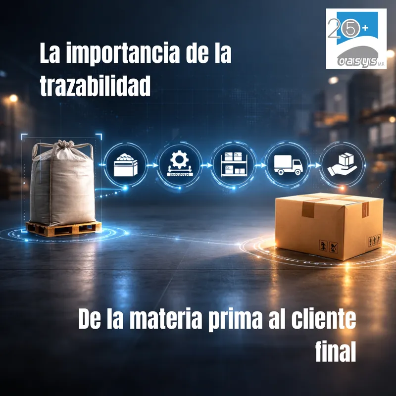 La importancia de la trazabilidad: De la materia prima al cliente final